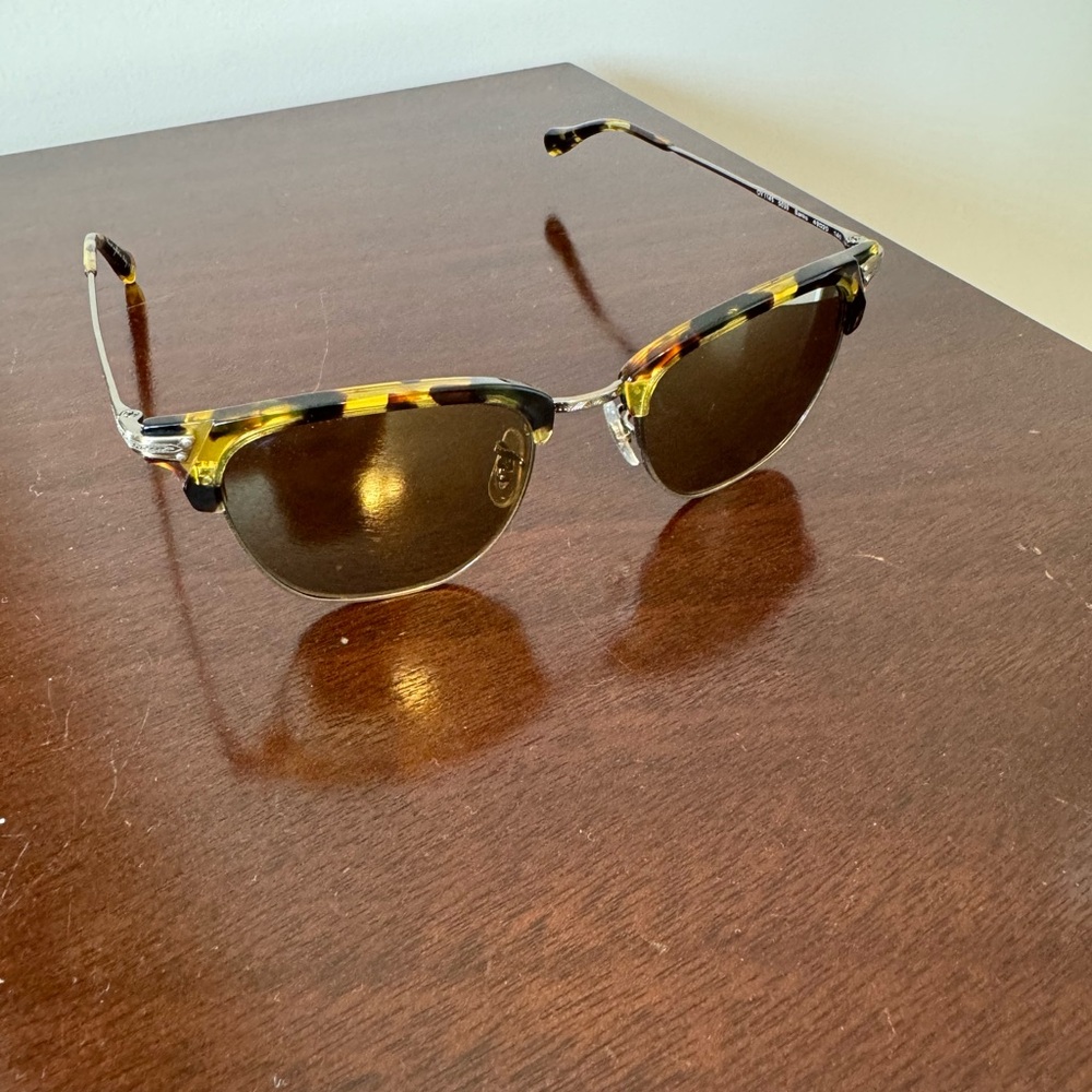 Oliver Peoples Banks Sunglasses OV1145 Gold and Tortoise